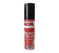12.125" x 10ft Roll of Oracal 651 Black Craft Vinyl - On a 2.5" Core - Adhesive Vinyl for Cricut, Silhouette, and Cameo Cutters - Gloss Finish - Outdoor and Permanent