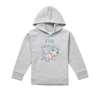 (12-13 Years, Athletic Heather) Frozen Childrens/Kids Stay Colourful Bruni The Fire Spirit Heather Pullover Hoodie