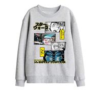 (12-13 Years, Athletic Heather) Star Wars Childrens/Kids Anakin And Darth Vader Comic Book Pose Sweatshirt