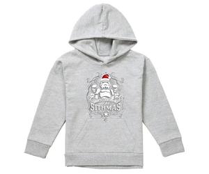 (12-13 Years, Athletic Heather) Star Wars Childrens/Kids It's Beginning To Look A Lot Like Sithmas Christmas Hoodie