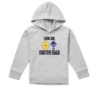 (12-13 Years, Athletic Heather) Star Wars Childrens/Kids Look Sir, Easter Eggs Pullover Hoodie