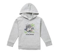 (12-13 Years, Athletic Heather) Star Wars Childrens/Kids Pew Pew Star Wars Greatest Kid XWing Heather Pullover Hoodie