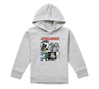 (12-13 Years, Athletic) Star Wars Childrens/Kids Beep Boop R2-D2 Heather Pullover Hoodie