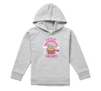 (12-13 Years, Athletic) Star Wars Childrens/Kids Cutest In The Galaxy Grogu Heather Pullover Hoodie