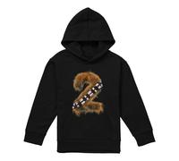 (12-13 Years, Black) Star Wars Childrens/Kids 2 Chewbacca Hoodie