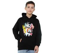 (12-13 Years, Black) Star Wars Childrens/Kids BB-8 Abstract Hoodie
