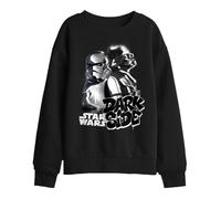 (12-13 Years, Black) Star Wars Childrens/Kids Dark Side Duo Sweatshirt