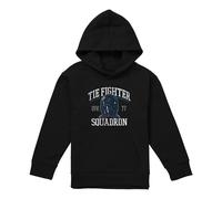 (12-13 Years, Black) Star Wars Childrens/Kids Tie Fighter Squadron Hoodie