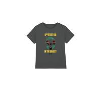 (12-13 Years, Charcoal) Star Wars Childrens/Kids Greatest Kid Boba Fett T-Shirt