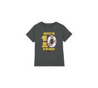 (12-13 Years, Charcoal) Star Wars Childrens/Kids Greatest Kid C3PO BB-8 T-Shirt