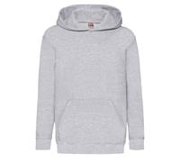 (12-13 Years, Grey) Fruit Of The Loom Childrens/Kids Classic Heather Hooded Sweatshirt