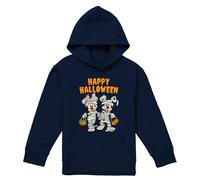 (12-13 Years, Navy) Disney Childrens/Kids Mickey Mouse & Minnie Mouse Zombie Halloween Hoodie