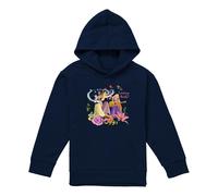 (12-13 Years, Navy) Disney Princess Childrens/Kids Snow White Pocahontas Sleeping Beauty Heather Hoodie