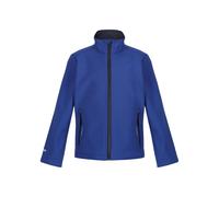Regatta Kids Ablaze 2 Layer Soft Shell Jacket - New Royal/Navy - 12-13 Years - New Royal/Navy - 100% Mixed