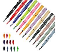 12/13Pcs Colored Inkless Pencil Erasable Everlasting Pen with Replaceable Tip Everlasting for Sketching Drawing Inkless Refills