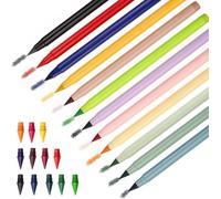 12/13Pcs Colored Inkless Pencil Erasable Everlasting Pen with Replaceable Tip Everlasting for Sketching Drawing Inkless Refills