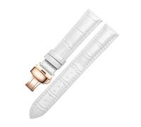 12/14/15/16/17/18/20mm Genuine Leather Straps, Replacement Straps, Suitable for Business formal and Casual Occasions.,White Light-1,16mm