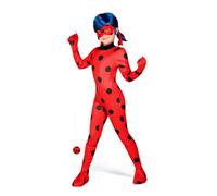 (12 - 14 years (150 - 160 cm)) Complete Miraculous Ladybug costume for children with accessories