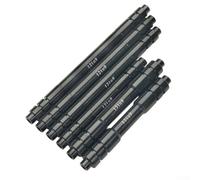 12/15mm To 9mm Quick Release Adapter for Bike Thru Axle Hubs CNC Aluminum Alloy Suitable for MTB Road Trainer Bikes (110mm-15to9mm)