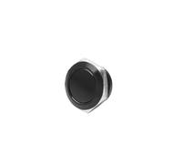 12/16/19/22mm shell metal button switch waterproof flat head with power LED light instantaneous 1NO 6V 24V(No Light,22MM_MOMENTARY_3-6V)