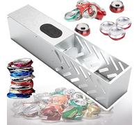 12/16 Oz Can Crusher, Electric Plastic Water Bottle Crusher, Suitable for Restaurants, Schools