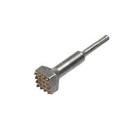 12/16Teeth SDS/Plus Shank Electric Hammer Carbide Chisel for Gouging The Surface of Concrete Cement Wall Slab Viaduct(Rectangle-16teeth)