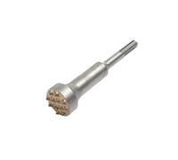 12/16Teeth SDS/Plus Shank Electric Hammer Carbide Chisel for Gouging The Surface of Concrete Cement Wall Slab Viaduct(Round-12teeth)