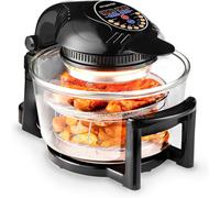 12-17L Digital Halogen Oven Cooker Air Fryer 1400W Emperial Black One Size