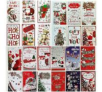 12/18/24 Assorted Cute/Traditional Christmas Money Envelopes Gift Card Voucher Wallet Selection from Variety of Envelope (18)
