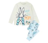 (12-18 Months, Blue) Peter Rabbit Boys Hop Printed Long Pyjama Set
