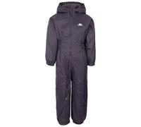 (12-18 Months, Dark Grey) Trespass Babies Button Rain Suit