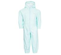 (12/18, Pale Mint) Trespass Babies Rainsuit Waterproof Button