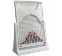12 * 18cm Dalton Board/Galton Board, Normal Distribution Mathematical Model,Physics Lab Teaching Tool,Probability Demonstration Model with Bell Curve