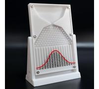 12 * 18cm Desk Galton Board, Normal Distribution Mathematical Model, Inspire Curiosity and Enhance Learning, Physics Lab Teaching Tool, for Educators and Students