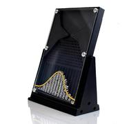 12 * 18cm Galton Board Experiment Model, Normal Distribution Probability Teaching Demonstration, Mathematical Model with Curve, Inspire Curiosity and Enhance Learning, for Probability Education
