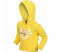 (12-18M, Maize Yellow) Regatta Kids Peppa Pig Graphic Print Hooded Sweatshirt Hoody Hoodie - Yellow