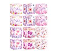12/18Pcs Unique Butterfly Gift Boxes Stable And Foldable Butterfly Gift Boxes For Weddings Parties And Special Day Special Event Box