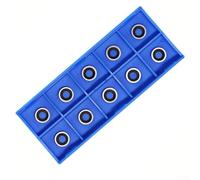 12×2.5mm 30° Round Carbide Insert for Woodturning Cutter Negative Rake Angle Replacement Blades for Woodworking Lathe Wood Turning Tool