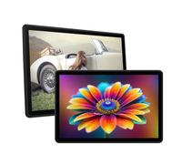 12.2-inch Car Headrest Video Player, 2.5D Touch Screen, 4+64g, Built-in Dual Speakers, Supports Audio And Video Formats Such As AVI/MKV/MOV/MP3, with Ambient Light,2pcs