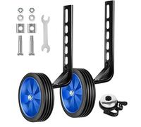 12-20 Inch Stabilisers for Bicycles, Adjustable Children's Bicycle Support, Safe Motorcycle Accessories, Sturdy PVC and Metal Wheels, Learning Set for Confident Children