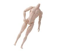 12.20Inch Articulated Male Action Figure Body 13 Joints Realistic Muscle Torso For Art Display & Dance Practice Poseable Male Soldier Body Party
