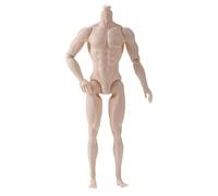12.20Inch Flexibile Male Mannequin 13 Jointed Limbs Male Figure Body PVC Miniature Figure Strong Doll For Display Articulated Muscle Body For Action Figures