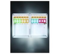 12/24/32/48/72/96 Position Key Cabinet Lock Wall Mounted Organizer with Safety Lock & Key Tags and Wall Anchors Included(12)