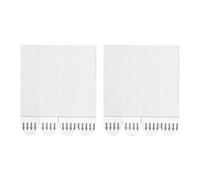 12/24pairs Removable Adhesive Strip Heavy Duty Double Sided Hanging Wall Adhesive Strip No Nails Refill Damage-Free Hanging Strips for Frame Hanging on The Wall
