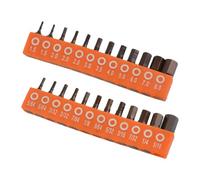 12/24Pcs Screwdriver Bit 25mm Hexagonal Shank Security Driver Bit for Pneumatic/Electric/Rechargeable Screwdriver Professional Repair Tool