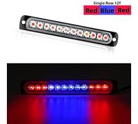 12-24V 12LED for strobe Light Strip Ultra-thin Side Marker 12-24V(G) | Ultra-thin design, 12 bright 3030 LEDs, 12-24V compatibility, side marker function, easy installation