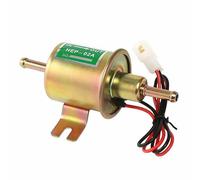 12/24V HEP-02A Universal Electric Fuel Pump Low Pressure Bolt Fixing Wire Diesel Petrol For Boat Carburetor Motorcycle ATV Car (12V)
