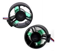 12-24V RC Jet Boat Underwater Motor Thruster Brushless Electric Motors Drive Engine for DIY ROV Robot RC Bait Boat Accessories(1 Pair)