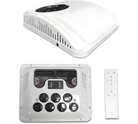 12/24V RV Air Conditioner, 8500BTU Universal RV Rooftop AC Unit Heater Combo With Heating & Cooling For Motorhome, Truck, Campers,Campervan, Trailers And Caravan(24V)