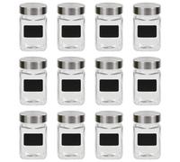 Storage Jars with Sticker 12 pcs 300 ml